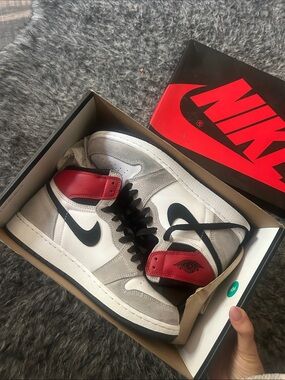 Nike Air Jordan 1 High OG White Gray Black Red